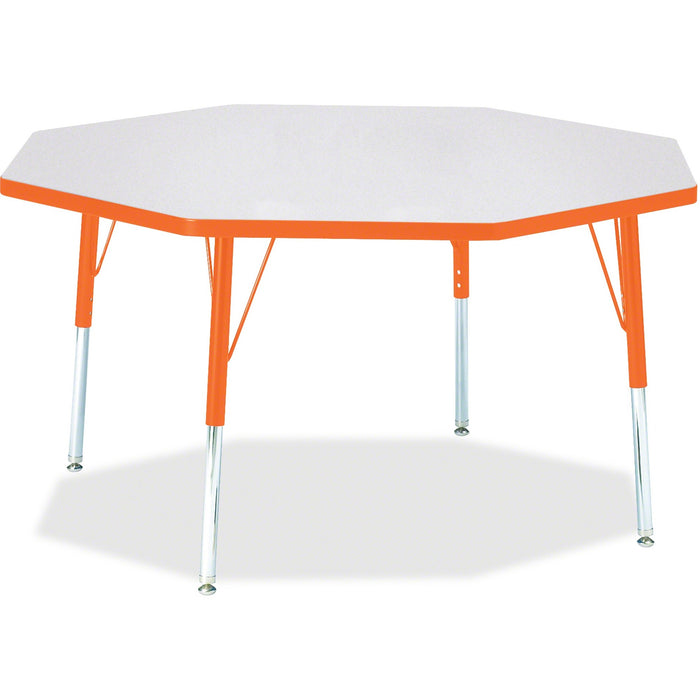 Jonti-Craft Berries Elementary Height Color Edge Octagon Table - JNT6428JCE114