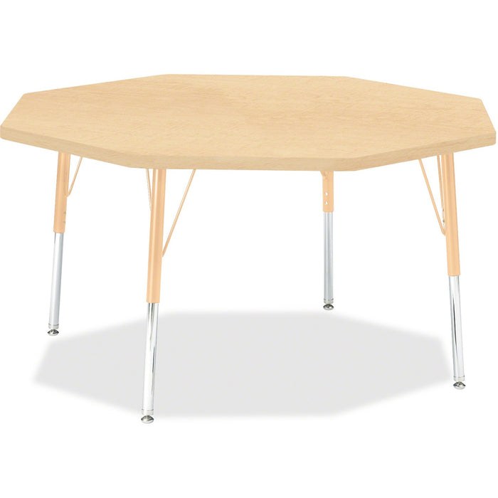 Jonti-Craft Berries Elementary Height Maple Top/Edge Octagon Table - JNT6428JCE251