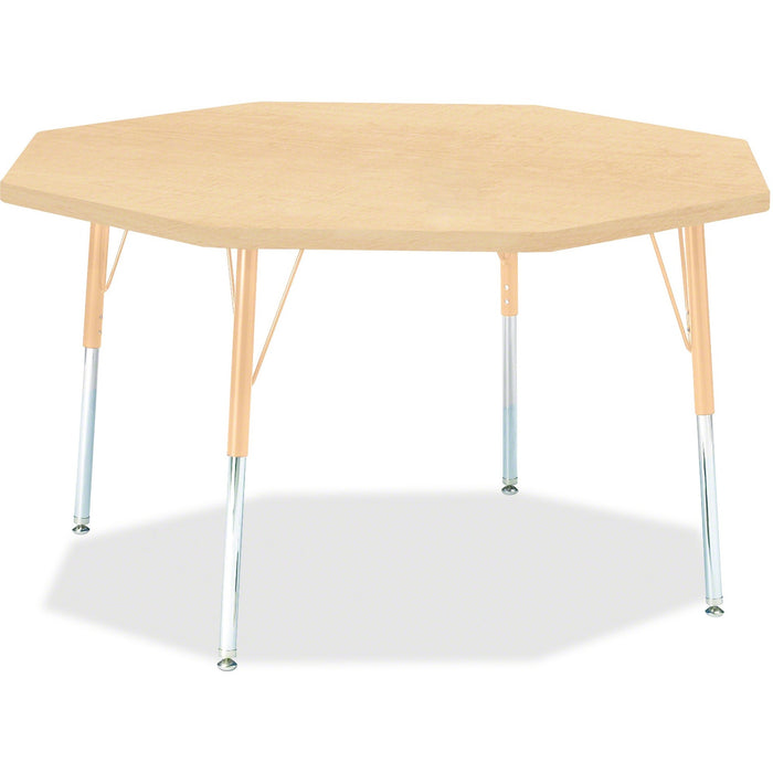 Jonti-Craft Berries Adult Height Maple Top/Edge Octagon Table - JNT6428JCA251