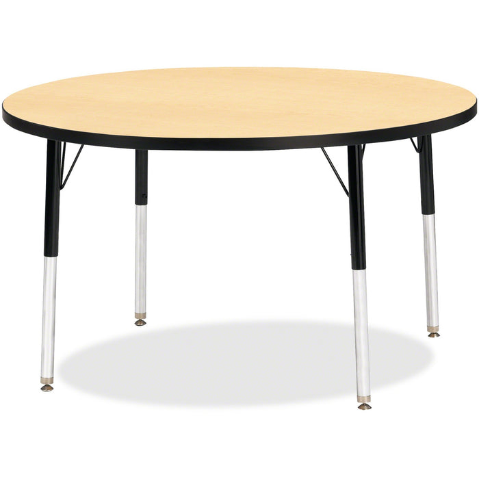 Jonti-Craft Berries Elementary Height Classic Round Color Top Table - JNT6468JCE011