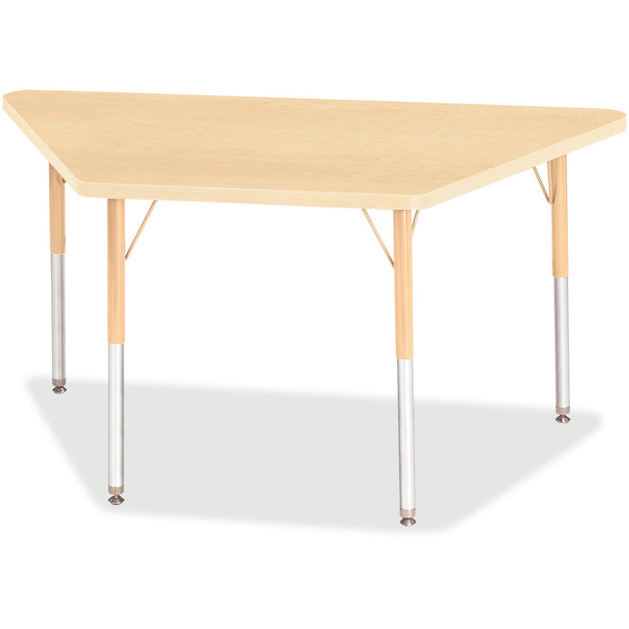 Jonti-Craft Berries Adult-Size Maple Prism Trapezoid Table - JNT6438JCA251