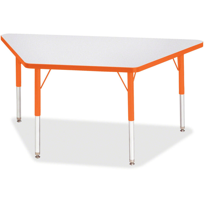 Jonti-Craft Berries Elementary Height Prism Edge Trapezoid Table - JNT6438JCE114