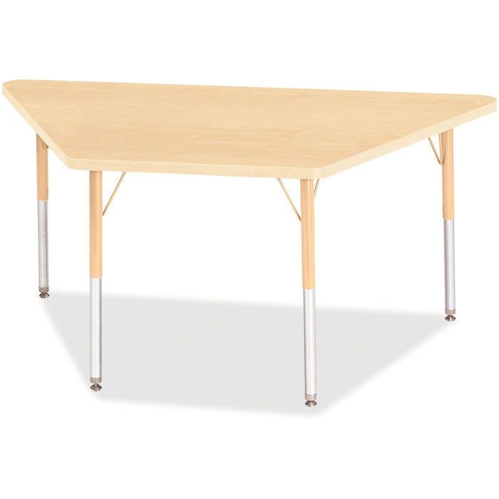 Jonti-Craft Berries Adult-Size Maple Prism Trapezoid Table - JNT6443JCA251