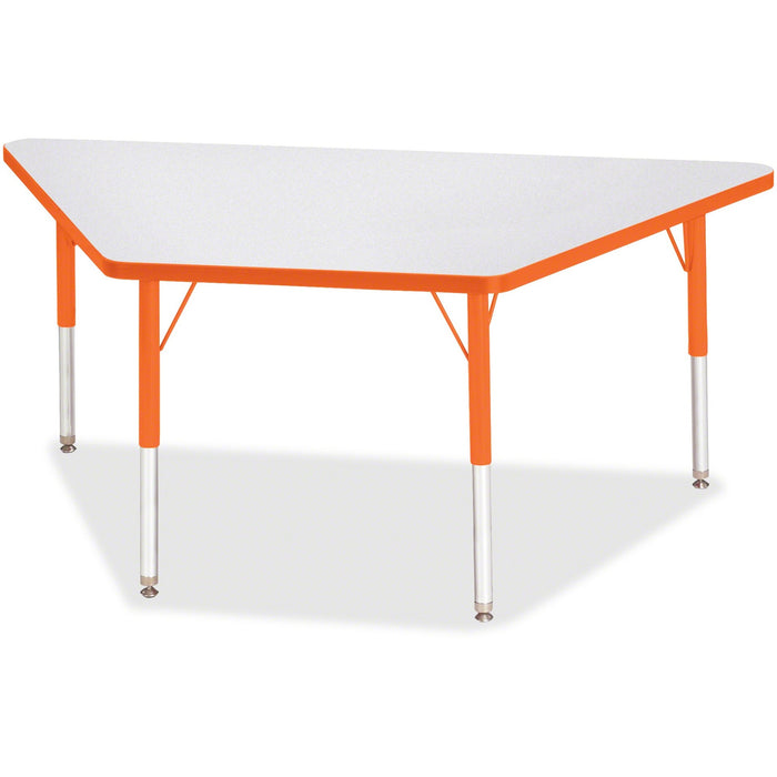 Jonti-Craft Berries Elementary Height Prism Edge Trapezoid Table - JNT6443JCE114