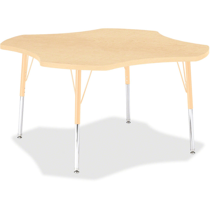 Jonti-Craft Berries Adult Maple Laminate Four-leaf Table - JNT6453JCA251