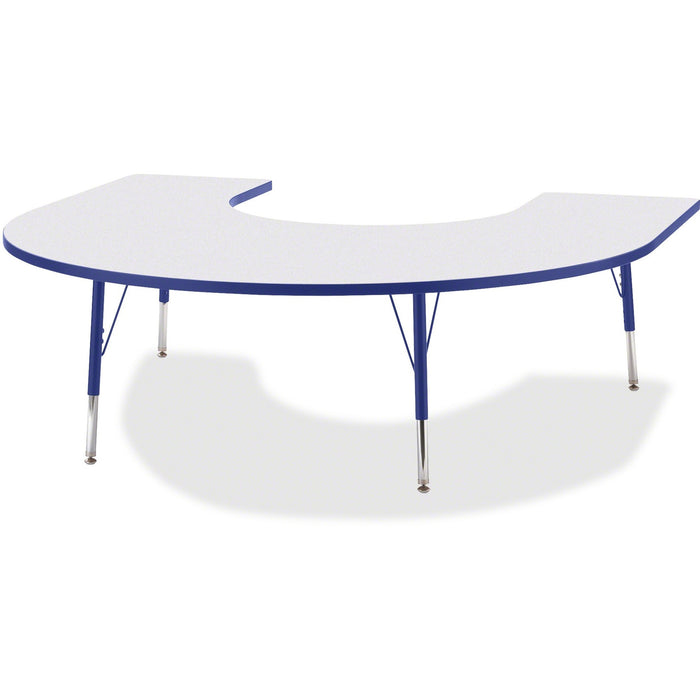 Jonti-Craft Berries Elementary Height Prism Edge Horseshoe Table - JNT6445JCE003