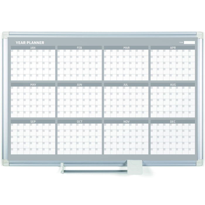 MasterVision 36" 12-month Calendar Planning Board - BVCGA03106830
