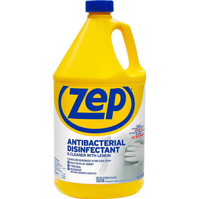 Zep Antibacterial Disinfectant and Cleaner - ZPEZUBAC128
