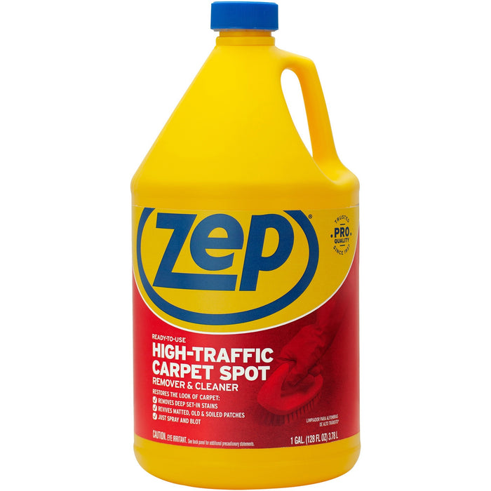 Zep High-Traffic Carpet Spot Remover & Cleaner - ZPEZUHTC128