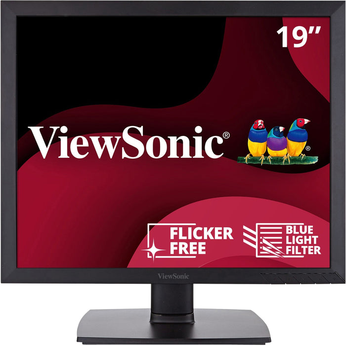 ViewSonic VA951S 19 " 1024p IPS Monitor with Enhanced Viewing Comfort, HDMI and DVI - VEWVA951S