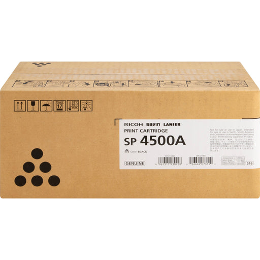 Ricoh SP 4500A Original LED Toner Cartridge - Black - 1 Each - RIC407319 Ricoh Imaging Company, Ltd.