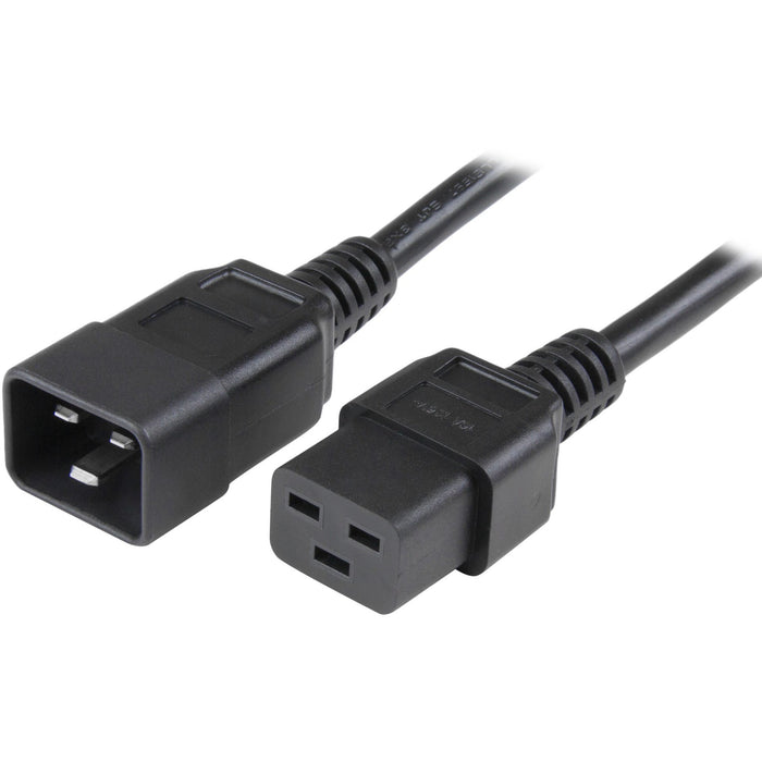 StarTech.com 3 ft Heavy Duty 14 AWG Computer StarTech.com Power Cord - C19 to C20 - STCPXTC19C20143