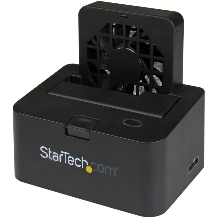 StarTech.com External docking station for 2.5in or 3.5in SATA III hard drives - eSATA or USB 3.0 with UASP - STCSDOCKU33EF