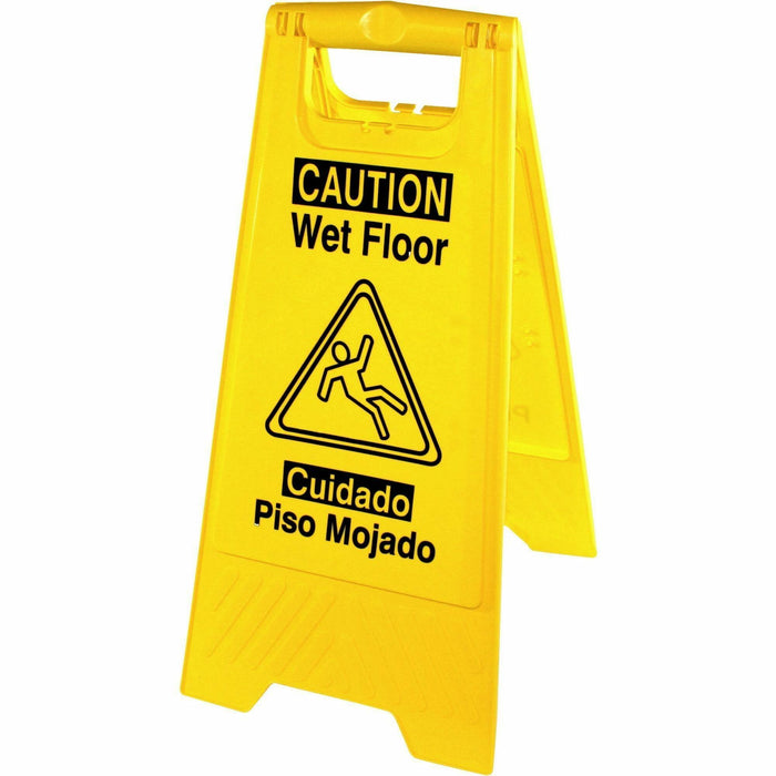 Genuine Joe Universal Graphic Wet Floor Sign - GJO85117