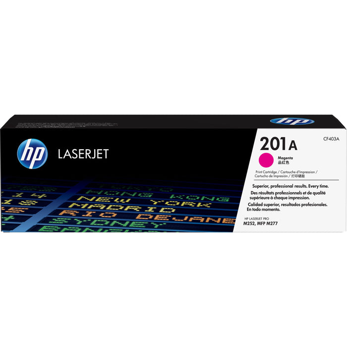 HP 201A Original Laser Toner Cartridge - Magenta - 1 / Pack - HEWCF403A