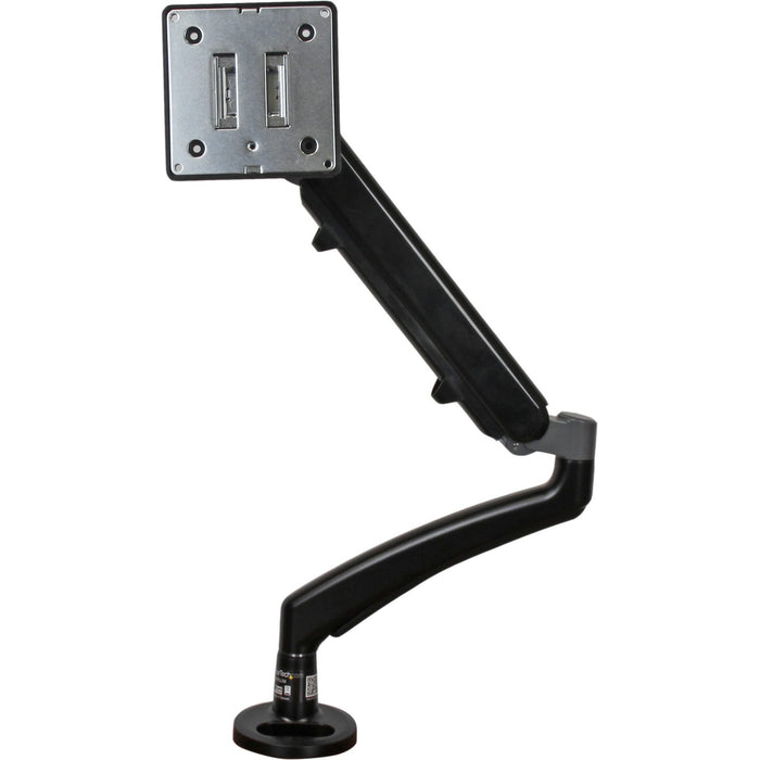 StarTech.com Desk Mount Monitor Arm - Slim Profile - Supports VESA Mount Monitors up to 34" - Adjustable Single Monitor Mount - Steel - STCARMSLIM