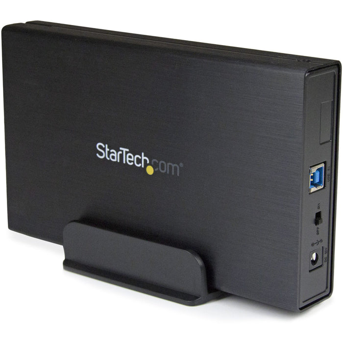 StarTech.com USB 3.1 (10Gbps) Enclosure for 3.5" SATA Drives - Supports SATA 6 Gbps - Compatible with USB 3.0 and 2.0 Systems - STCS351BU313