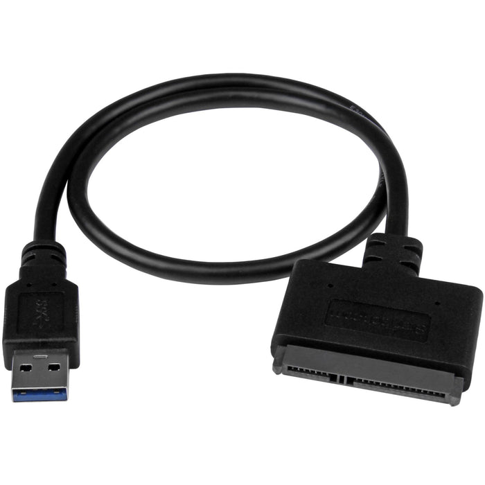 StarTech.com USB 3.1 (10Gbps) Adapter Cable for 2.5" SATA SSD/HDD Drives - STCUSB312SAT3CB