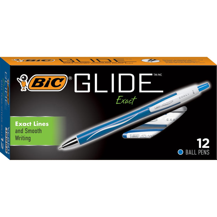 BIC Glide Exact Retractable Ballpoint - BICVCGN11BE