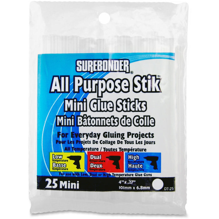 SureBonder All Purpose Mini Glue Sticks - FPRDT25