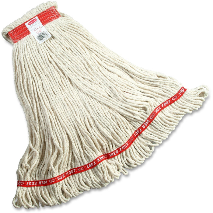 Rubbermaid Commercial Web Foot Wet Mop - RCPA11306WH