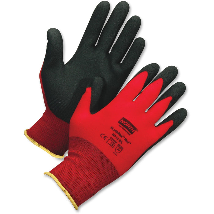 NORTH NorthFlex Red XL Work Gloves - NSPNF1110XL