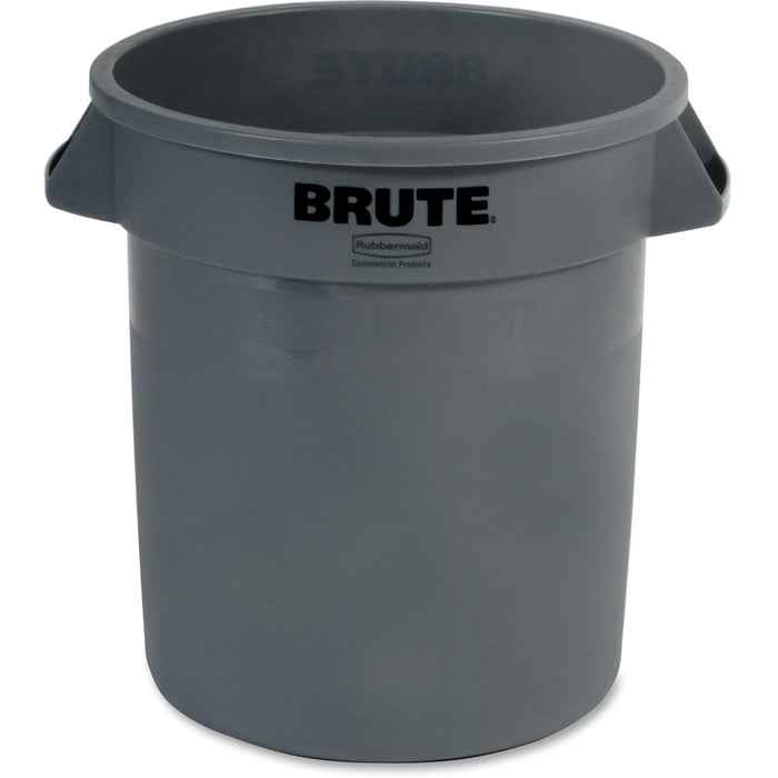 Rubbermaid Commercial Brute 10-Gallon Vented Container - RCP261000GY