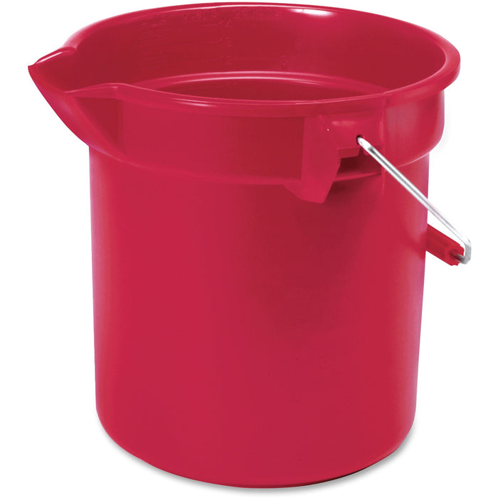 Rubbermaid Commercial Brute 10-quart Utility Bucket - RCP296300RD