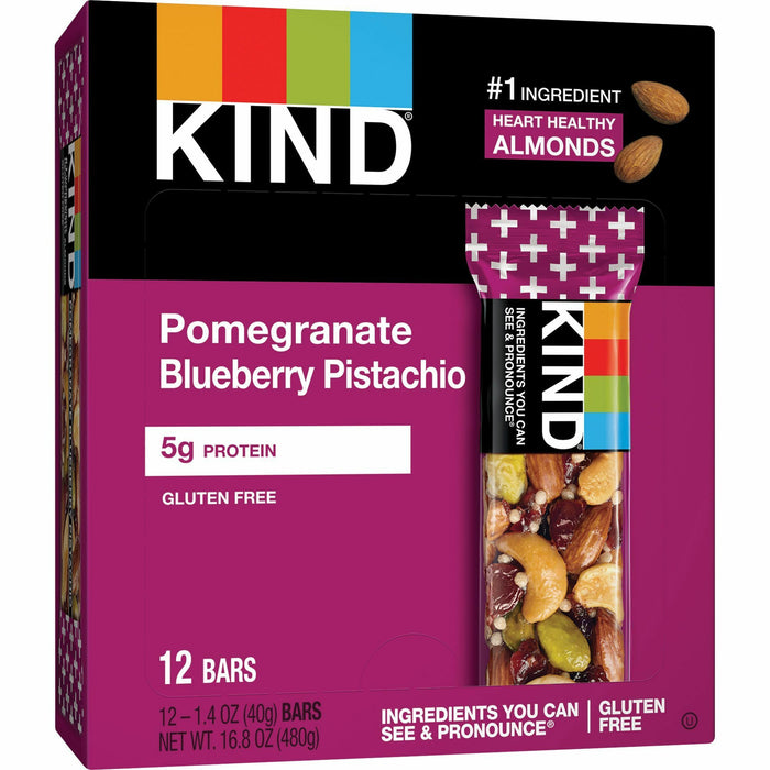 KIND Pomegranate Blueberry Pistachio Nut Bars - KND17221