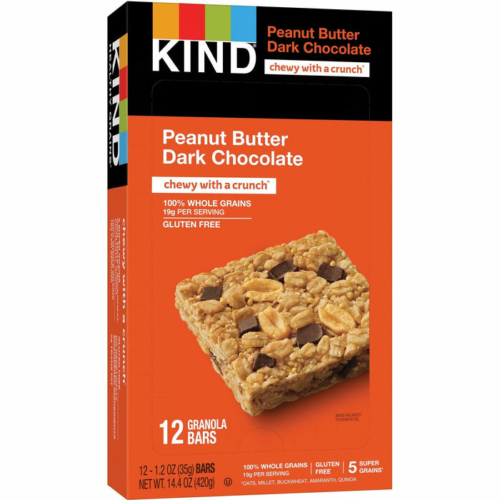 Healthy Grain Peanut Butter Dark Chocolate 15ct - KND18083