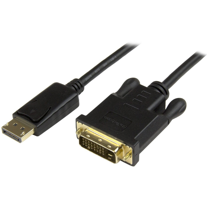 StarTech.com DisplayPort to DVI Converter Cable - DP to DVI Adapter - 3ft - 1920x1200 - STCDP2DVI2MM3