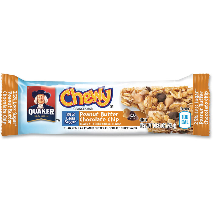 Quaker Oats Peanut Butter Choco Chip Granola Bars - QKR31184
