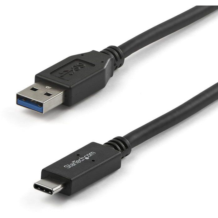 StarTech.com 3 ft 1m USB to USB C Cable - USB 3.1 10Gpbs - USB-IF Certified - USB A to USB C Cable - USB 3.1 Type C Cable - STCUSB31AC1M