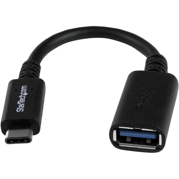 StarTech.com USB-C to USB Adapter - 6in - USB-IF Certified - USB-C to USB-A - USB 3.1 Gen 1 - USB C Adapter - USB Type C - STCUSB31CAADP
