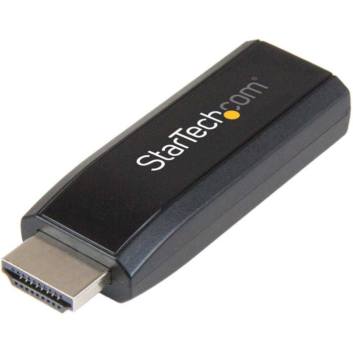 StarTech.com HDMI to VGA Converter with Audio - Compact Adapter - 1920x1200 - STCHD2VGAMICRA