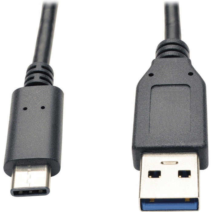 Tripp Lite USB-C to USB-A Cable (M/M) USB 3.2 Gen 1 (5 Gbps) Thunderbolt 3 Compatible 3 ft. (0.91 m) - TRPU428003