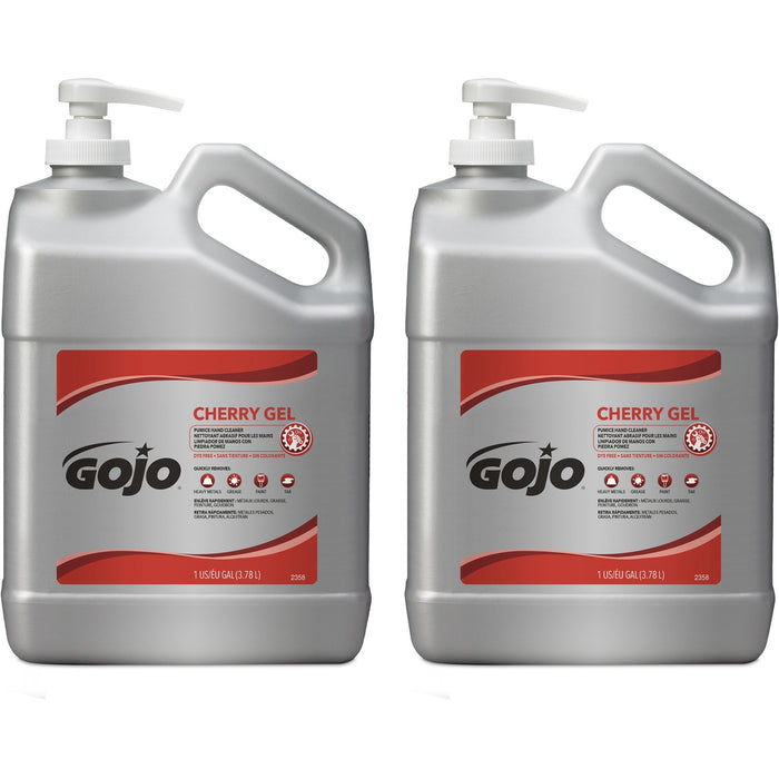 Gojo&reg; Cherry Gel Pumice Hand Cleaner - GOJ235802CT