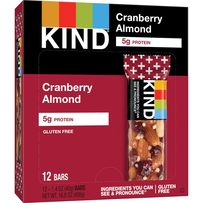 KIND Cranberry Almond Nut Bars - KND17211