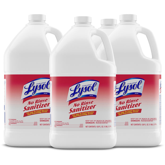 Professional Lysol Professional No Rinse Sanitizer - RAC74389CT