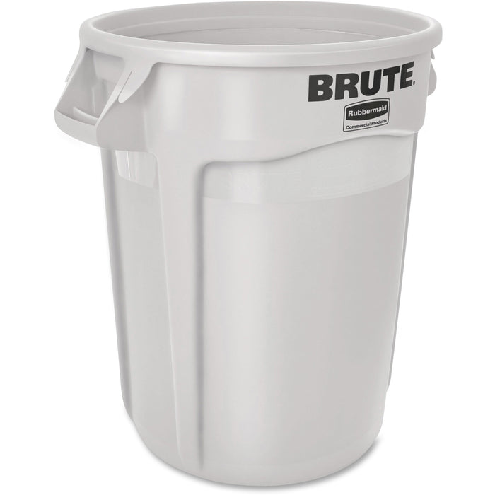 Rubbermaid Commercial Brute 32-Gallon Vented Container - RCP2632WHI