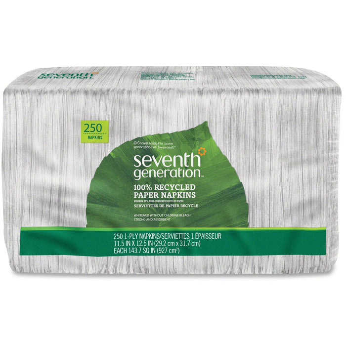 Seventh Generation 100% Recycled Paper Napkins - SEV13713CT