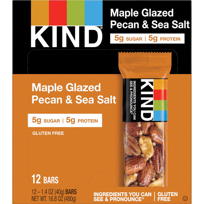 KIND Maple Glazed Pecan & Sea Salt Nut Bars - KND17930