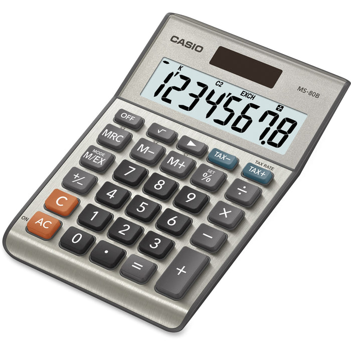 Casio MS80 Desktop Solar Tax Calculator - CSOMS80B