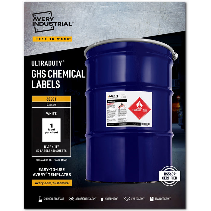 Avery&reg; UltraDuty Warning Label - AVE60501