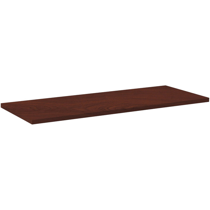 Lorell Rectangular Invent Tabletop - Mahogany - LLR62562