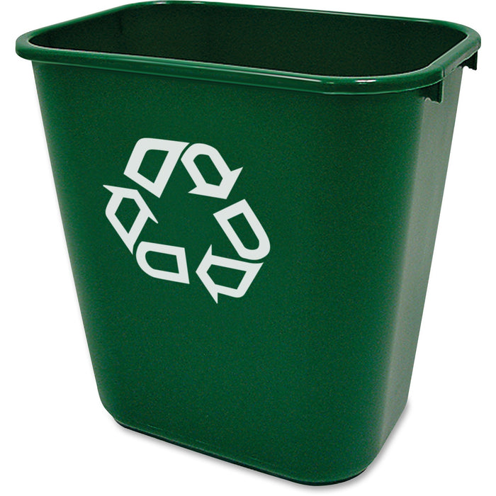 Rubbermaid Commercial Deskside Recycling Container - RCP295606GN