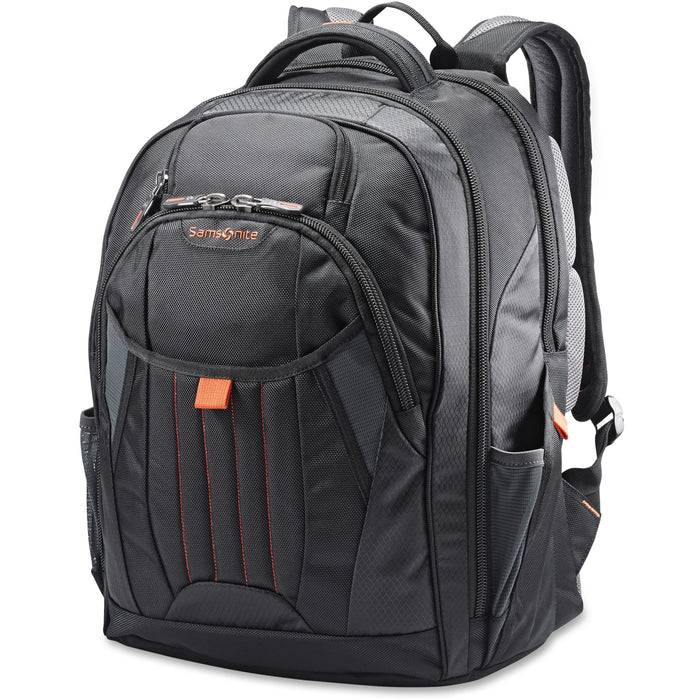 Samsonite Tectonic 2 Carrying Case (Backpack) for 17" iPad Notebook - Black, Orange - SML663031070