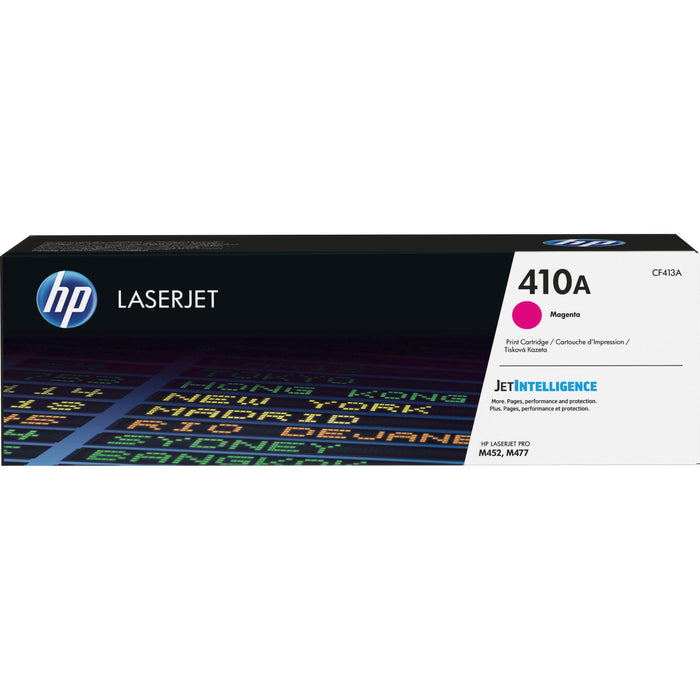 HP 410A Original Laser Toner Cartridge - Single Pack - Magenta - 1 Each - HEWCF413A