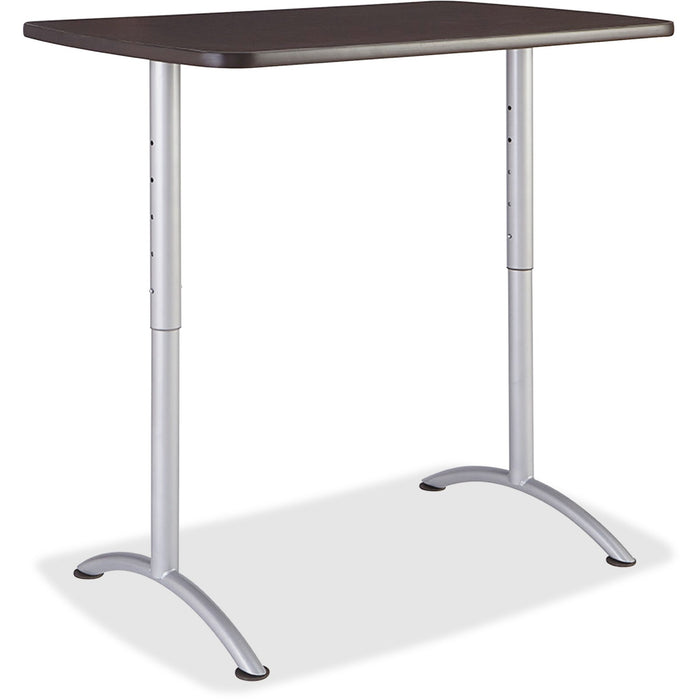 Iceberg Walnut Top Sit-to-Stand Table - ICE69305