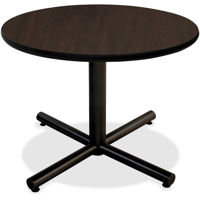 Lorell Hospitality Espresso Laminate Round Tabletop - LLR62576